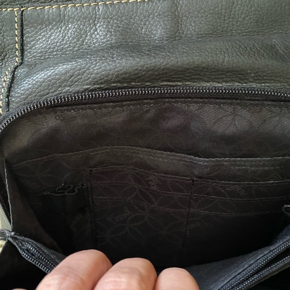 FOSSIL Leather messenger style Crossbody Bag vintage, 75082 - Picture 12 of 15